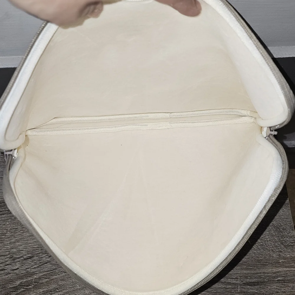 Dabney Lee Gold Speckled Cream Tablet Sleeve